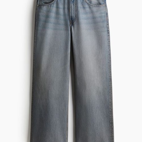 Loose Straight High Jeans