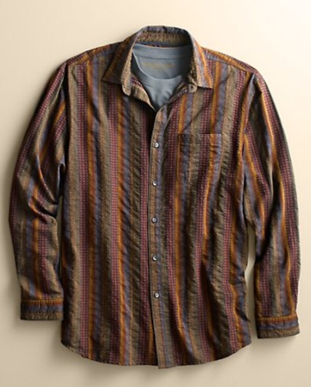Classic Striped Shirt Men